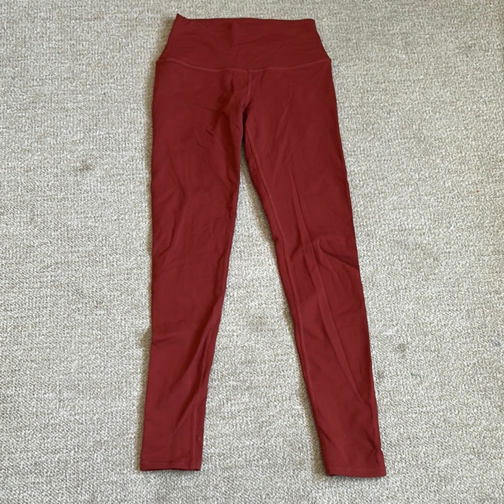 Alo Red leggings size xs